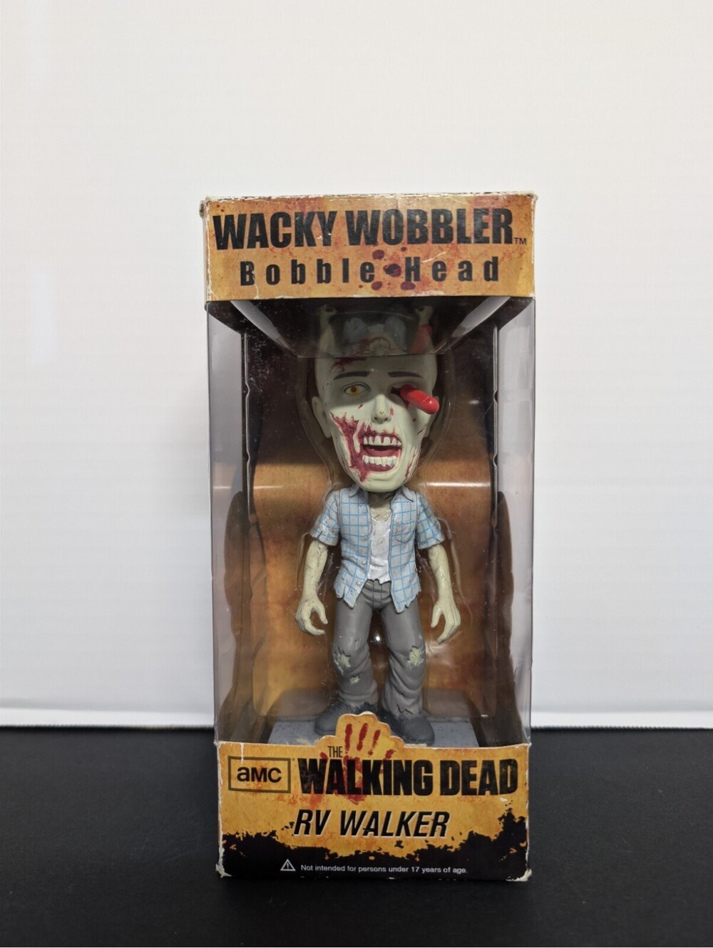 Funko The Walking Dead RV Walker Zombie Wacky Wobbler Bobblehead Figure 17+